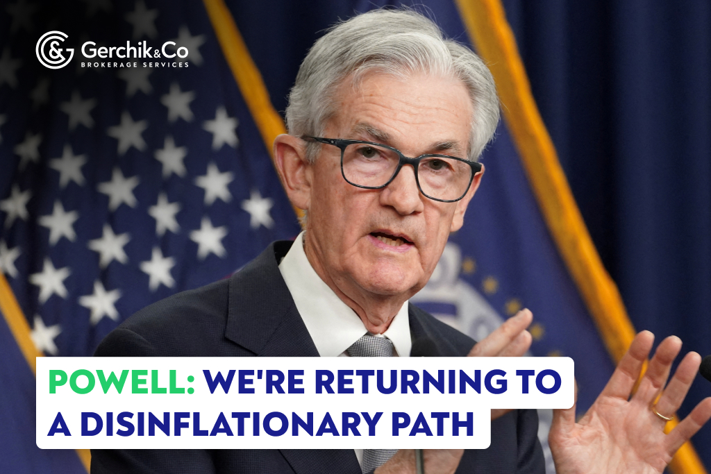 Powell: We're Returning to a Disinflationary Path