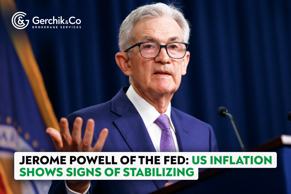 Jerome Powell of the Fed: US Inflation Shows Signs of Stabilizing