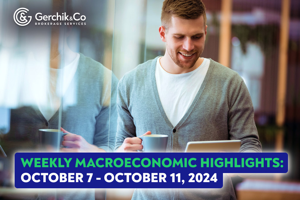 Weekly Macroeconomic Highlights: October 7–October 11, 2024