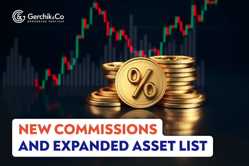 New Commissions and Expanded Asset List: Changes Effective March 1
