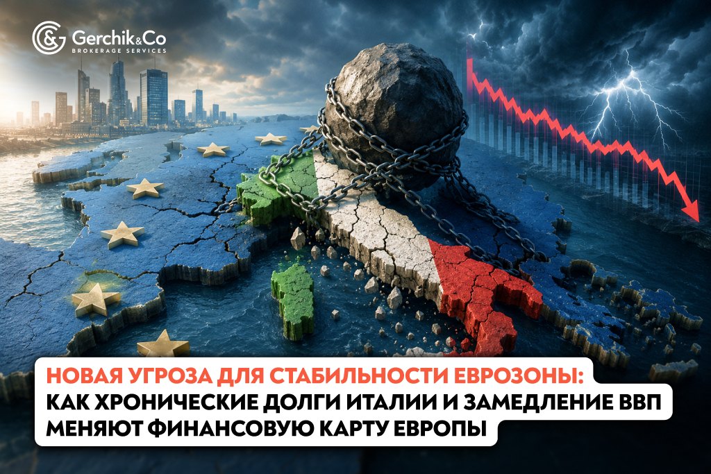 Новая угроза для стабильности еврозоны: Как хронические долги Италии и замедление ВВП меняют финансовую карту Европы